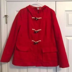 Red jacket